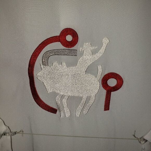 Western Max Short Sleeve Button Up Cowboy - Picture 7 of 8